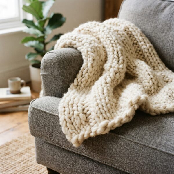 Organic Cotton Throw